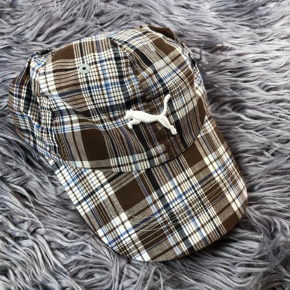 Puma checked Cap RARELY USED!🔥🔥🔥🔥 - Picture 5 of 5